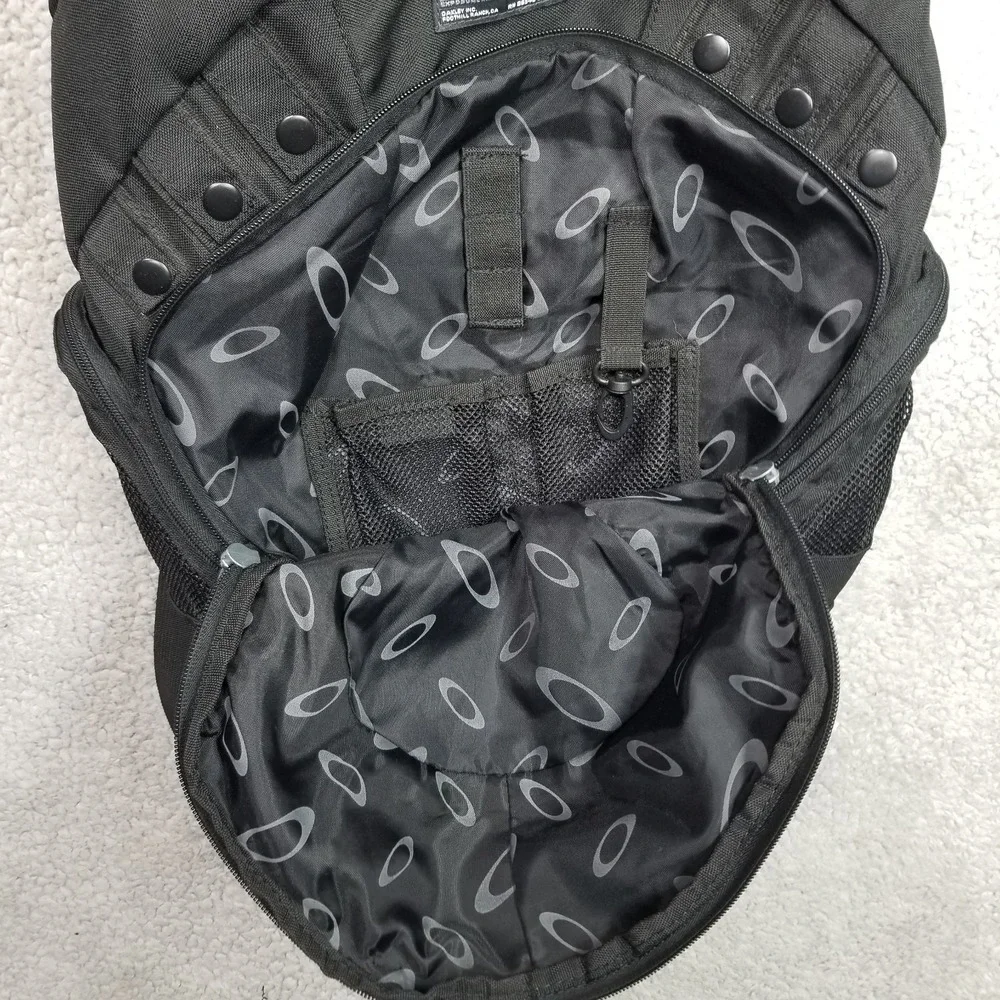 Y2K Oakley Backpack Black Tactical Field Gear Bag